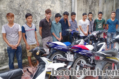 Các đối tượng gây ra các vụ cướp công trường đều ở độ tuổi trên dưới 20