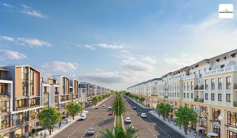 Vị trí nằm mặt tiền trục thương mại chính giúp giá trị của shophouse Vin Cần Giờ paradise-1.jpg