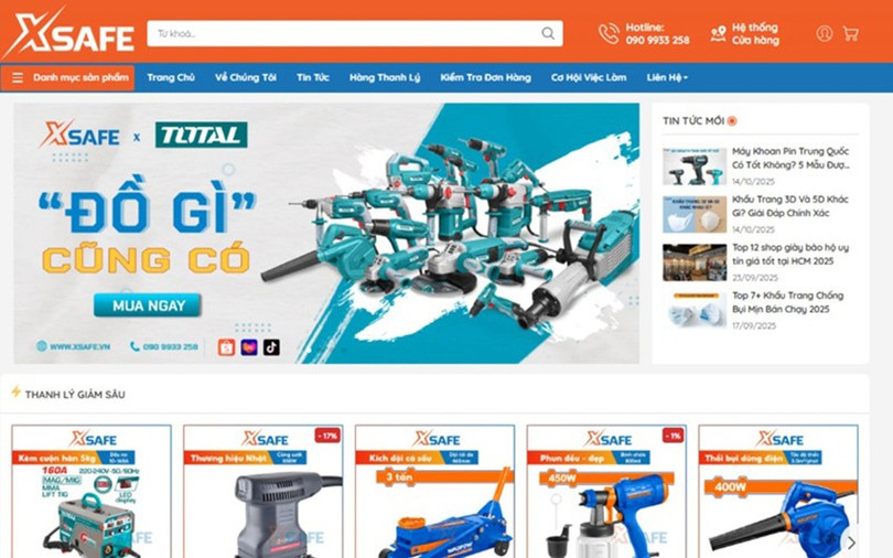 Thiết kế website thân thiện dễ mua hàng tại Xsafe.vn xsafe-1.jpg