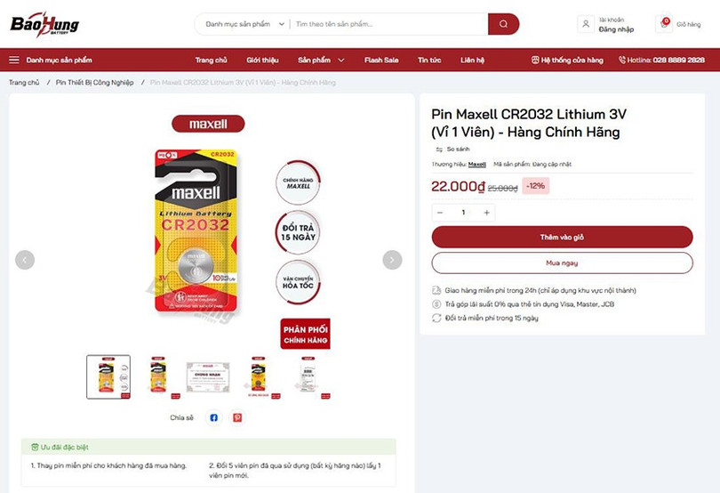 Truy cập website Pin Bảo Hùng để mua sản phẩm chính hãng giá tốt. pin-maxell-2.jpg