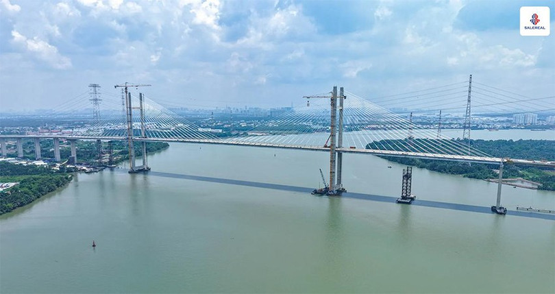 Hình ảnh cầu Bình Khánh, một phần của cao tốc Bến Lức - Long Thành hiện tại đã hợp long, tạo động lực tăng giá cho shophouse Vin Cần Giờ shophouse-3.jpg