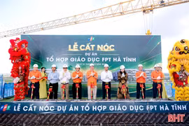 FPT cất nóc tổ hợp giáo dục tại Hà Tĩnh, dự kiến đón học sinh từ năm học 2027 - 2028