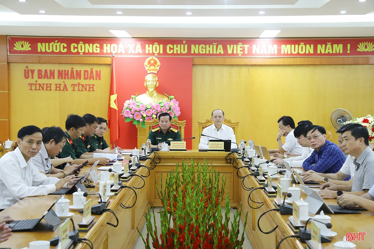 Đại biểu tại điểm cầu Hà Tĩnh tham dự phiên họp lần thứ nhất của Ban Chỉ đạo Phòng thủ dân sự quốc gia về công tác phòng chống thiên tai và tìm kiếm cứu nạn năm 2025 bqbht_br_phong-chong-thien-tai.jpg