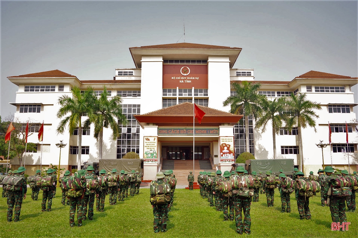 Bộ CHQS Hà Tĩnh hoàn thành diễn tập chỉ huy – tham mưu 1 bên 2 cấp