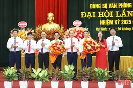 Đảng bộ Văn phòng UBND tỉnh Hà Tĩnh nâng cao chất lượng tham mưu, tổng hợp