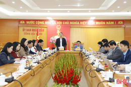 Bí thư Tỉnh ủy dự hội nghị kiểm điểm tập thể, cá nhân của Ban Thường vụ Đảng ủy UBND tỉnh