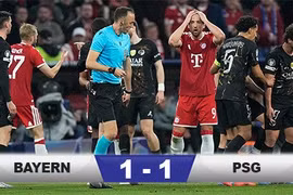 Kết quả Bayern 1-1 PSG (tổng tỷ số 5-6): PSG giành vé vào chung kết