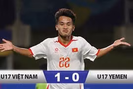 Kết quả U17 Việt Nam 1-0 U17 Yemen: Tiến gần vé World Cup