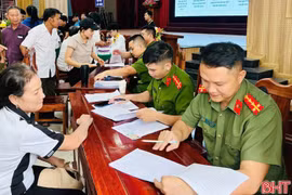 Hà Tĩnh có 1 tập thể được vinh danh trong phong trào toàn dân bảo vệ ANTQ