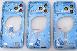 Rò rỉ khung iPhone 18 Pro với ba màu mới