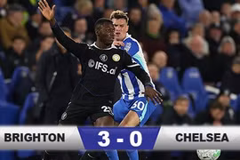 Kết quả Brighton 3-0 Chelsea: Khép lại giấc mơ Champions Legue