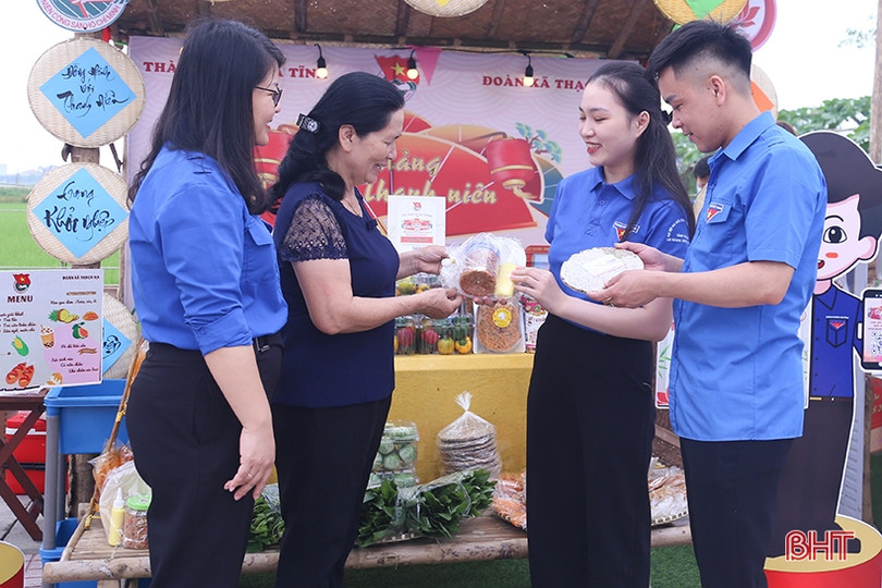 Khai trương phiên chợ quê tại thành phố Hà Tĩnh