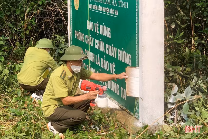 Lộc Hà “phòng là chính” bảo vệ rừng trong mùa du lịch