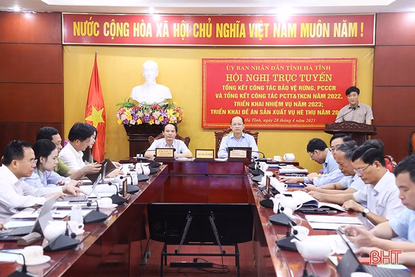 Tập trung cao phòng chống cháy rừng, ứng phó với thiên tai