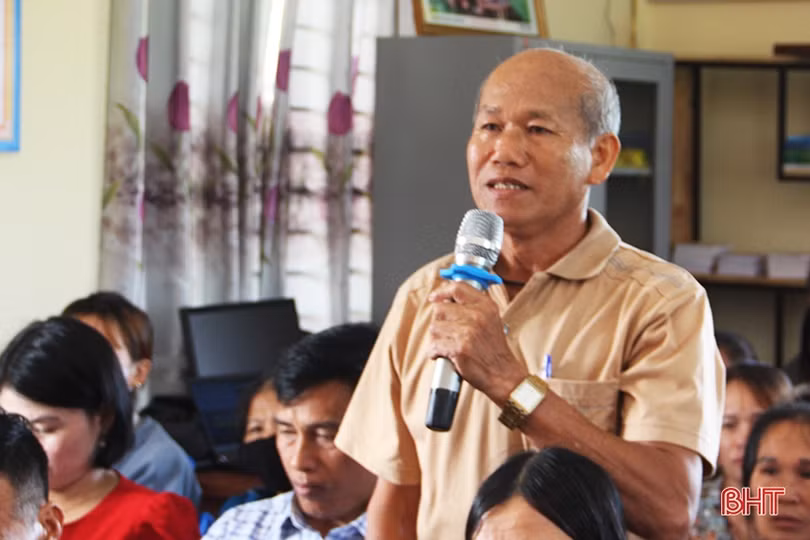 Cử tri đề nghị triển khai các công trình liên quan đến hồ Rào Trổ