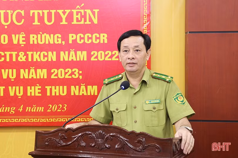 Tập trung cao phòng chống cháy rừng, ứng phó với thiên tai