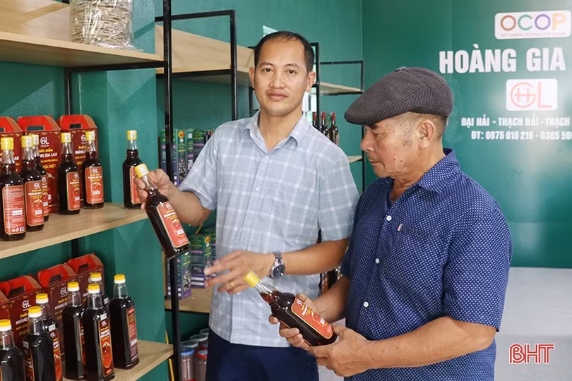 Quảng bá sản phẩm OCOP tại biển Thạch Hải