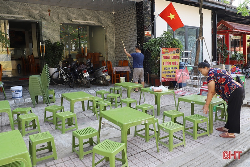 Sẵn sàng phục vụ du khách trải nghiệm phố ẩm thực đầu tiên của Hà Tĩnh