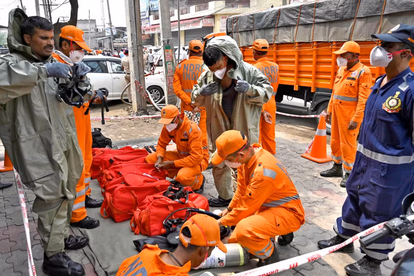 Rò rỉ khí gas ở Ấn Độ, 11 người thiệt mạng