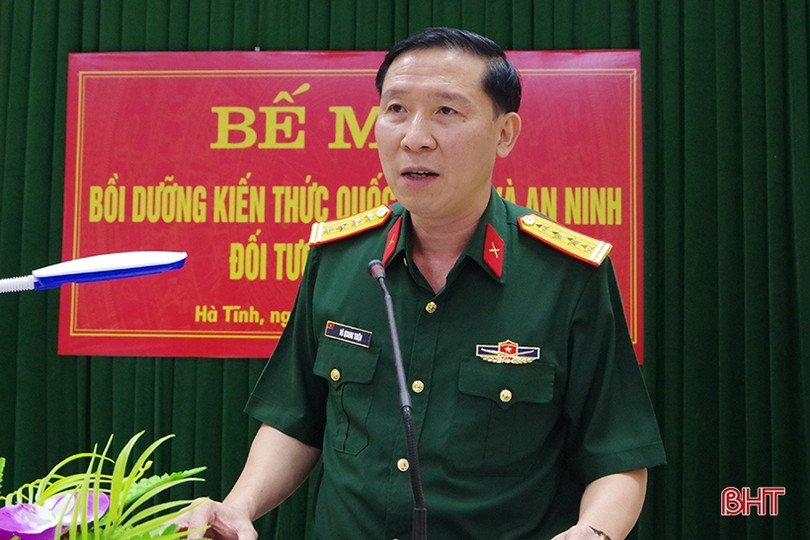 Hoàn thành khoá bồi dưỡng kiến thức quốc phòng, an ninh cho 90 học viên