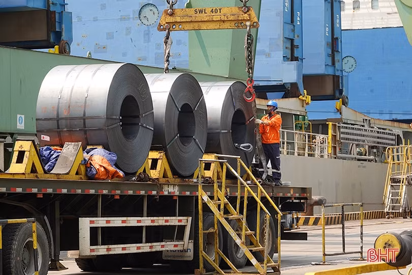 Kim ngạch xuất nhập khẩu của Hà Tĩnh tăng trưởng khá