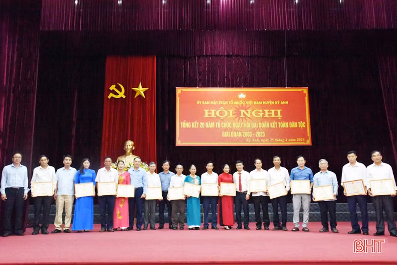 Đổi mới, nâng cao chất lượng ngày hội đoàn kết ở huyện Kỳ Anh