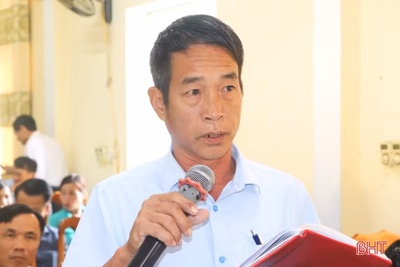 Cử tri Vũ Quang mong muốn khắc phục tình trạng sạt lở bờ sông Ngàn Sâu