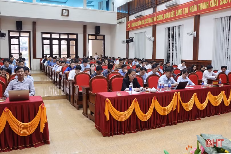 Cẩm Xuyên rà soát các tiêu chí huyện nông thôn mới nâng cao