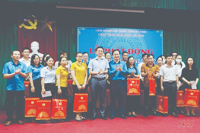 Công đoàn Viên chức tỉnh phát động Tháng Công nhân