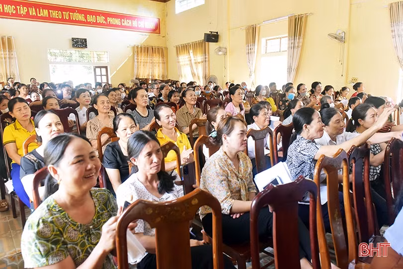 Nhân rộng diện tích canh tác lúa thân thiện với môi trường ở Hà Tĩnh