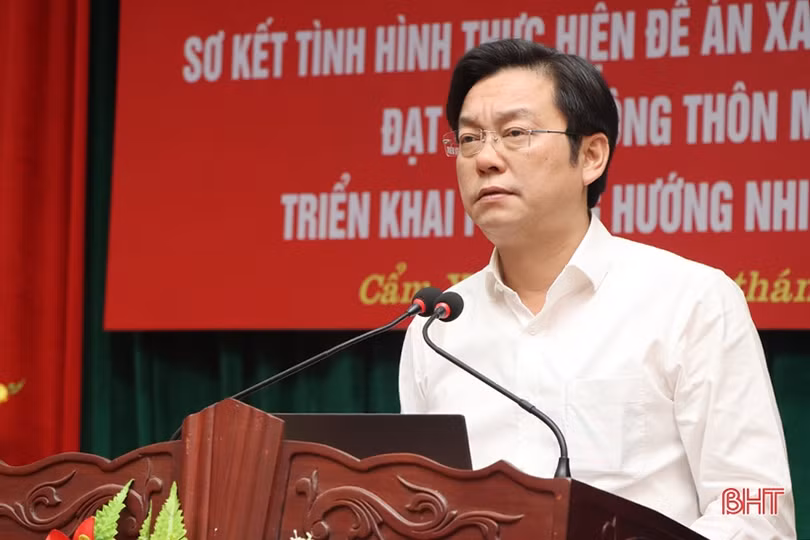 Cẩm Xuyên rà soát các tiêu chí huyện nông thôn mới nâng cao