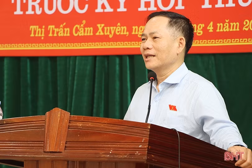 Cử tri Cẩm Xuyên kiến nghị thu hồi đất những dự án không hiệu quả