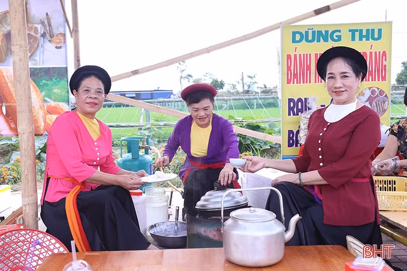 Khai trương phiên chợ quê tại thành phố Hà Tĩnh