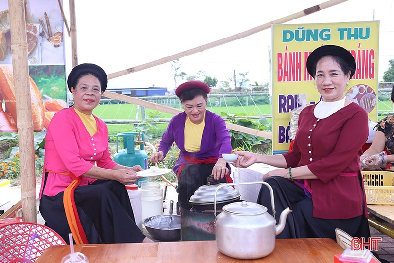 Khai trương phiên chợ quê tại thành phố Hà Tĩnh