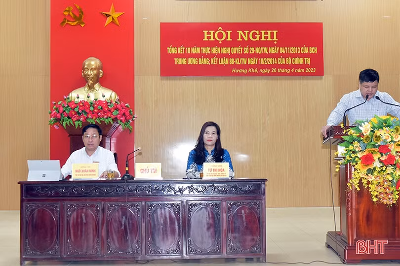 Hương Khê phấn đấu có 43 trường đạt chuẩn quốc gia mức độ 1