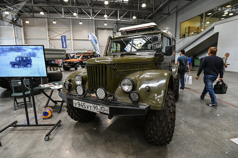 nhung mau xe dia hinh an tuong tai trien lam moscow off road show 2017