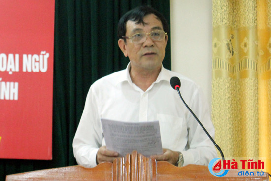 chuong trinh tieng anh he 10 nam tai ha tinh trien khai cham chua dong bo