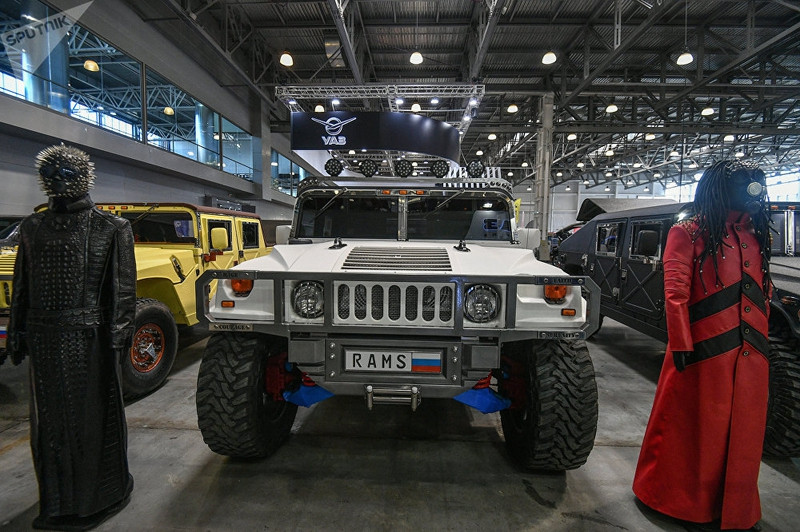 nhung mau xe dia hinh an tuong tai trien lam moscow off road show 2017