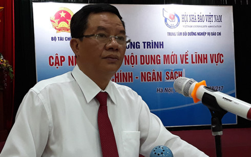 Ông Phạm Đình Thi - Vụ trưởng Vụ Chính sách thuế (Bộ Tài chính) bo tai chinh nam 2019 la thoi diem thich hop de tang thue vat