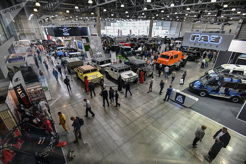 nhung mau xe dia hinh an tuong tai trien lam moscow off road show 2017