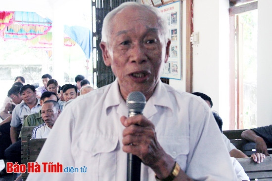 Cử tri Hà Tĩnh đề cập nhiều vấn đề thiết yếu về đời sống dân sinh ảnh 9