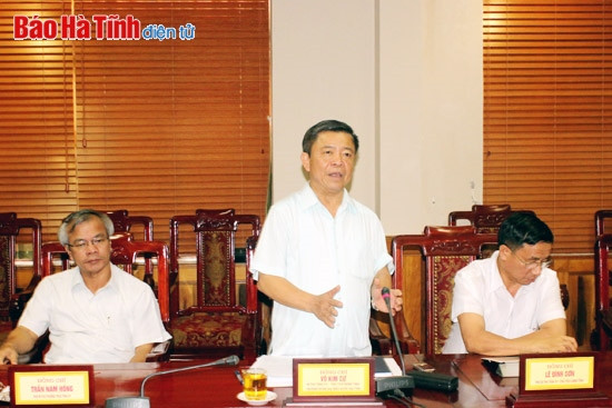 Hà Tĩnh luôn chú trọng kiểm tra, giám sát và thi hành kỷ luật trong Đảng ảnh 1