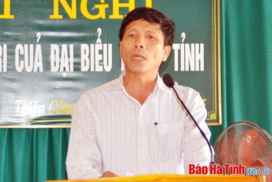 Cử tri Hà Tĩnh đề cập nhiều vấn đề thiết yếu về đời sống dân sinh ảnh 2