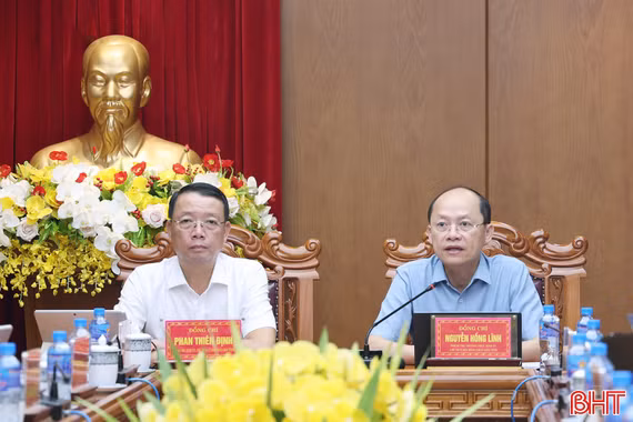 Thường trực Tỉnh ủy Hà Tĩnh nghe tình hình thực hiện kế hoạch đầu tư công năm 2026