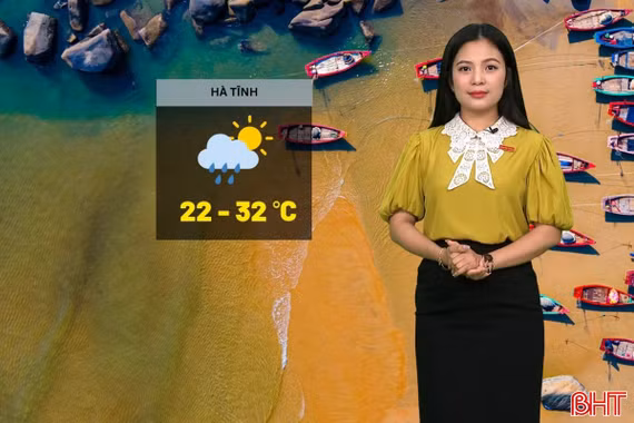 Dự báo thời tiết Hà Tĩnh ngày 27/4: Nhiều mây, ngày nắng yếu.