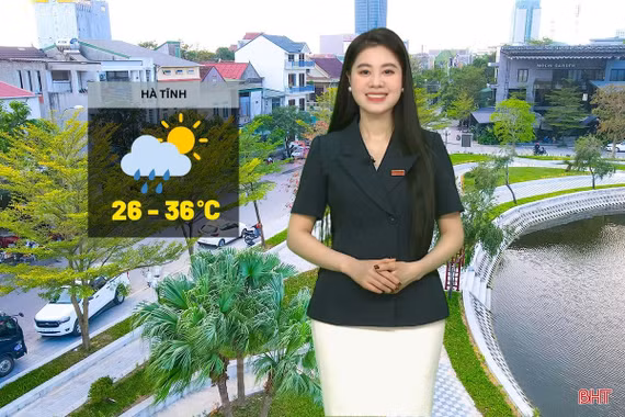 Dự báo thời tiết Hà Tĩnh ngày 22/5: Ngày nắng nóng, đêm có mưa rào 