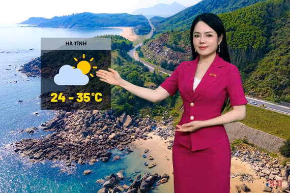 Dự báo thời tiết Hà Tĩnh ngày 28/4: Ngày nắng, có nơi đến 35 độ C