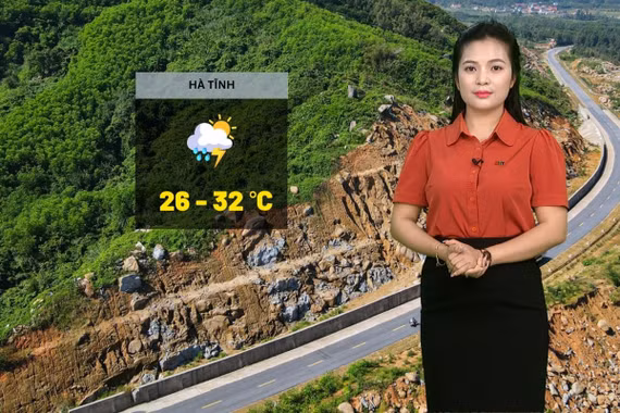 Dự báo thời tiết Hà Tĩnh ngày 14/7: Đêm có mưa rào, ngày trời nắng