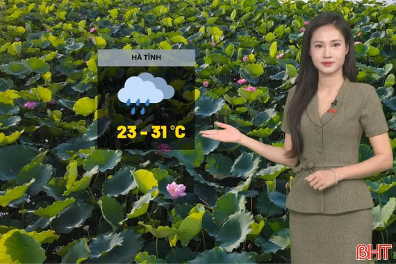 Dự báo thời tiết Hà Tĩnh ngày 26/4: Nhiều mây, có lúc có mưa rào nhẹ.