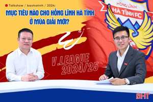 Talkshow: Mục tiêu nào cho Hồng Lĩnh Hà Tĩnh ở mùa giải mới? 